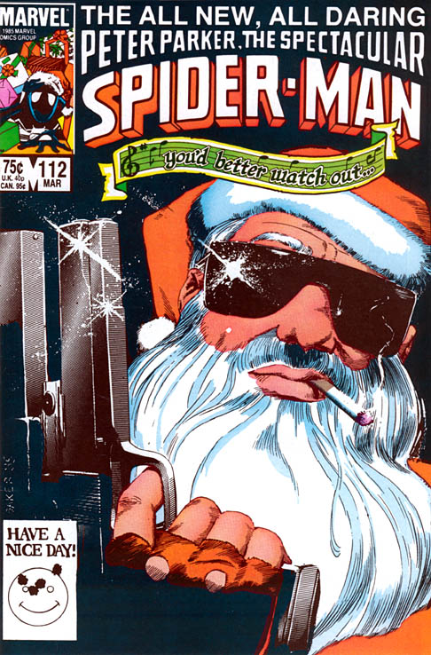 The Spectacular Spider-Man #112 cover