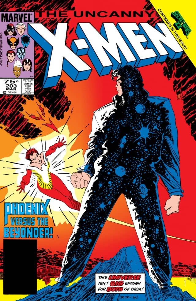 The Uncanny X-Men #203 cover