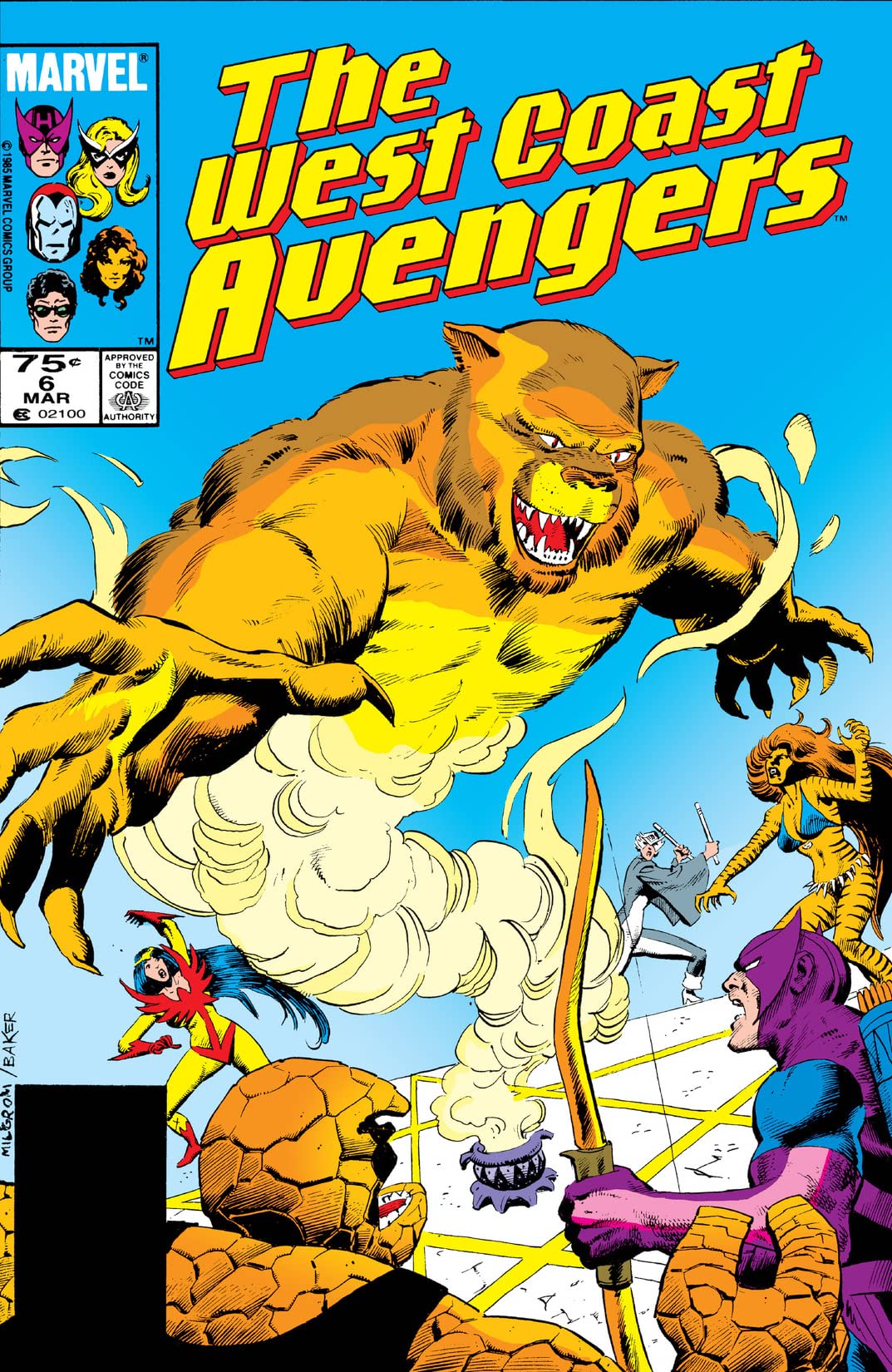 West Coast Avengers #6 cover