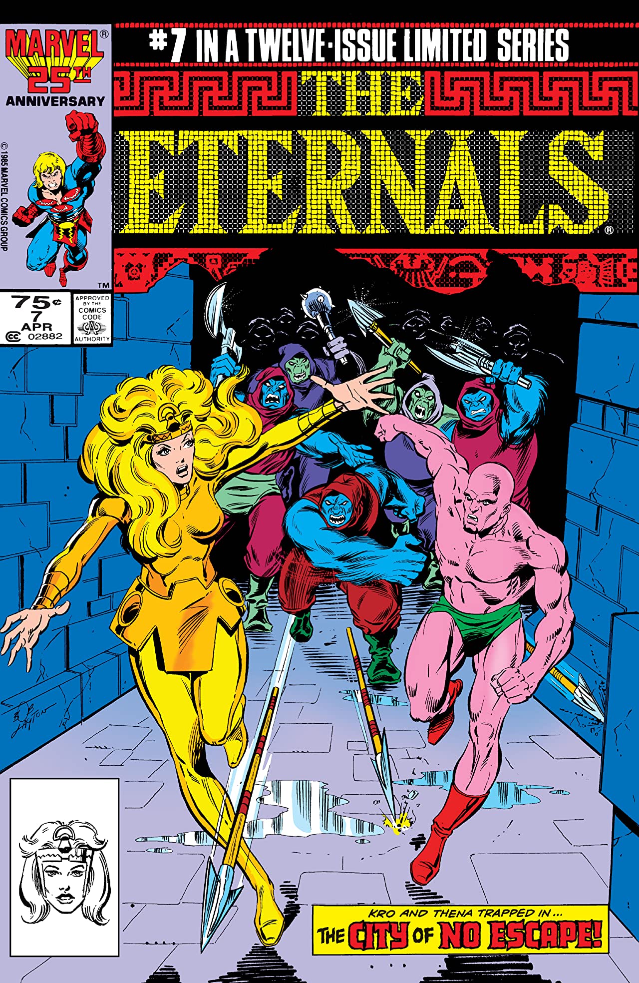 Eternals #7 cover