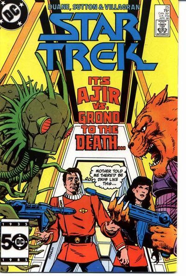 Star Trek #25 cover