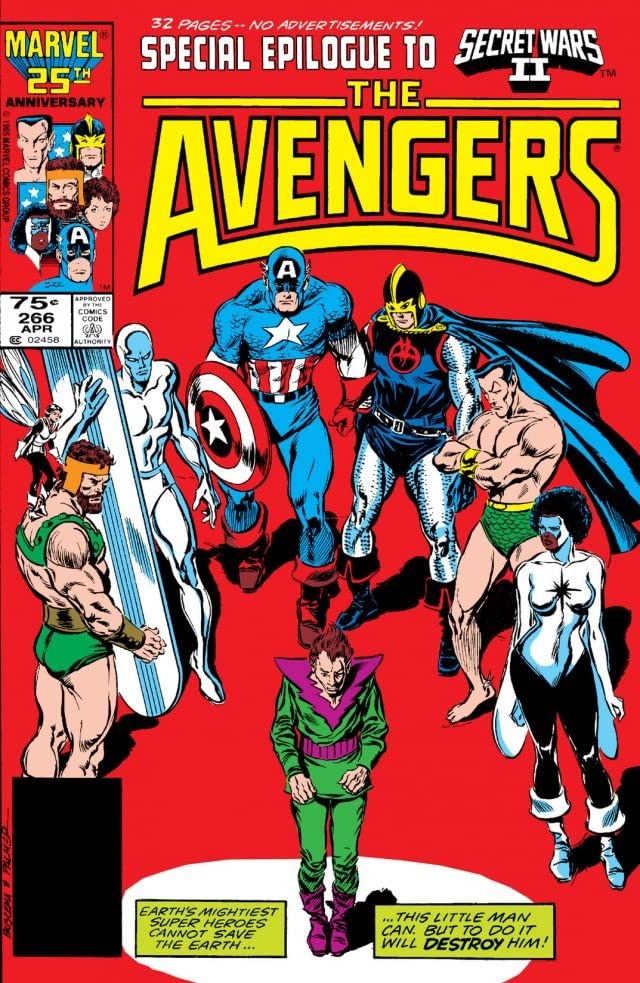 The Avengers #266 cover