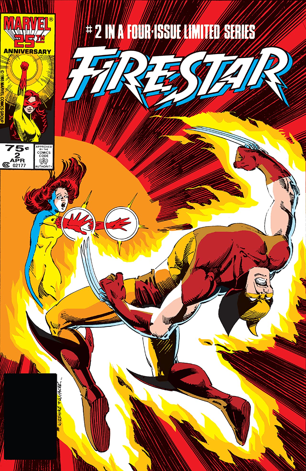 Firestar #2 cover
