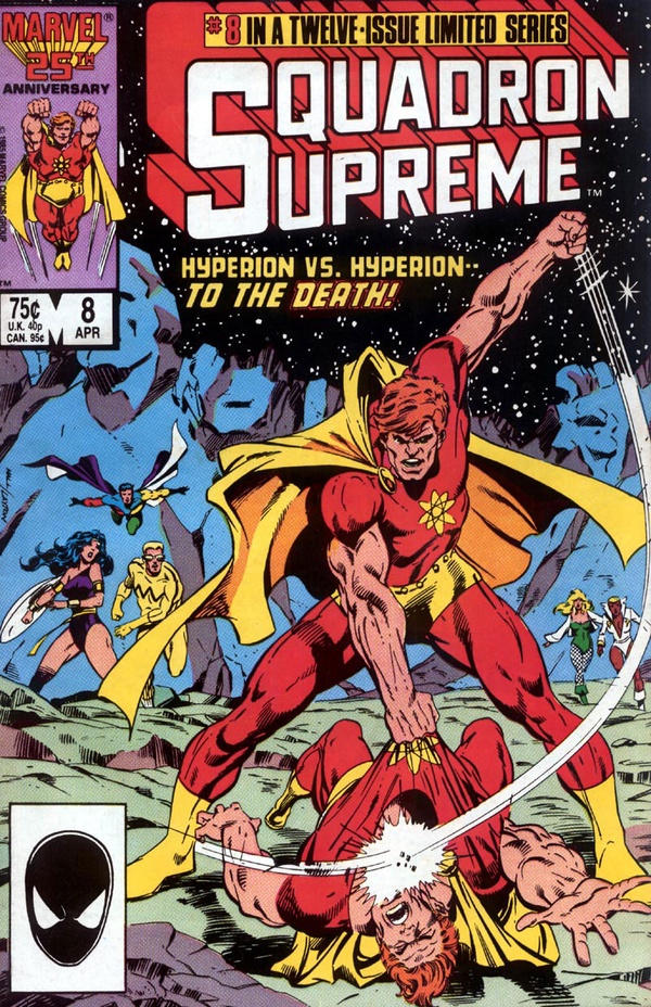 Squadron Supreme #8 cover