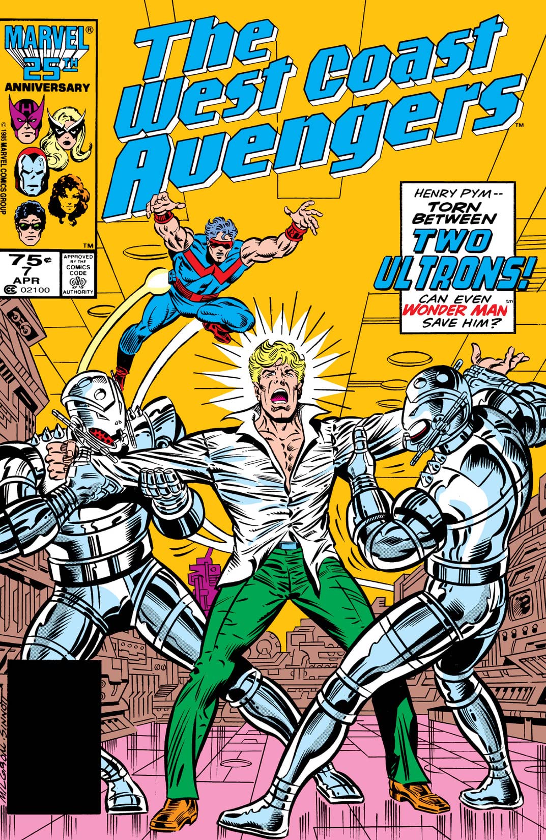 West Coast Avengers #7 cover