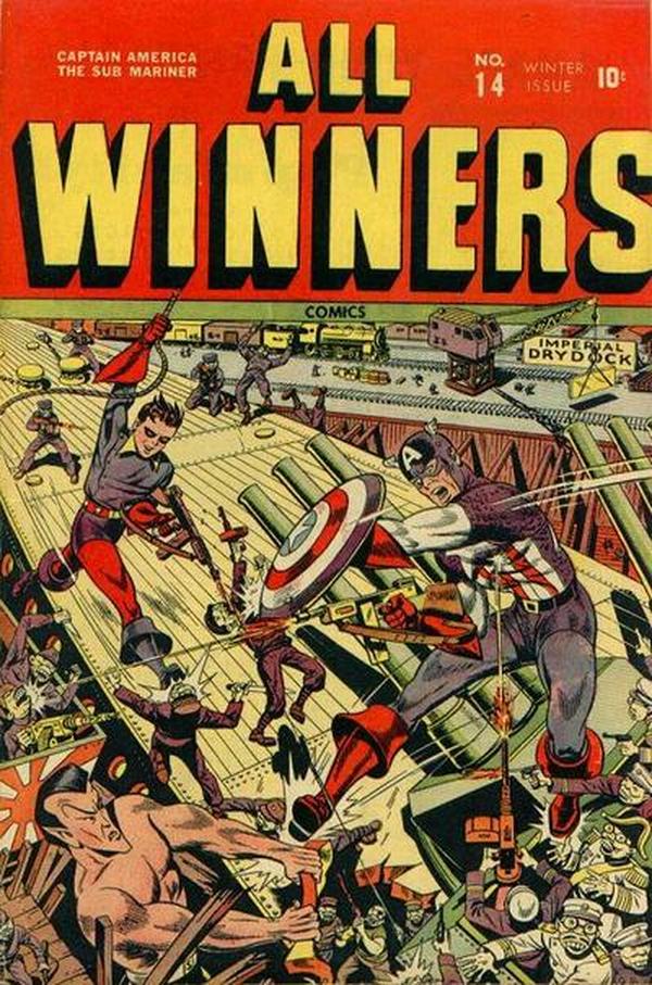 All-Winners Comics #14 cover