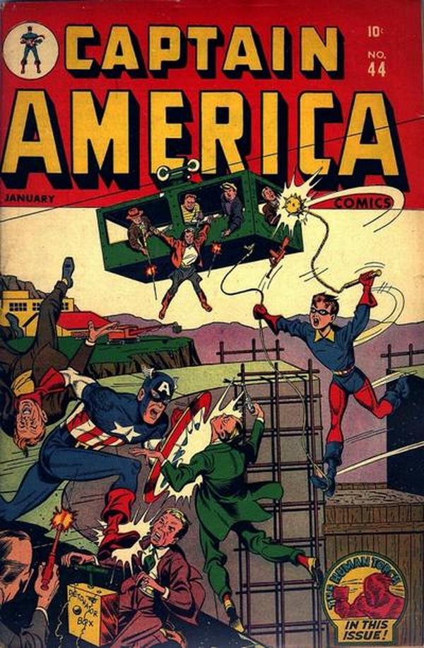 Captain America Comics #44 cover