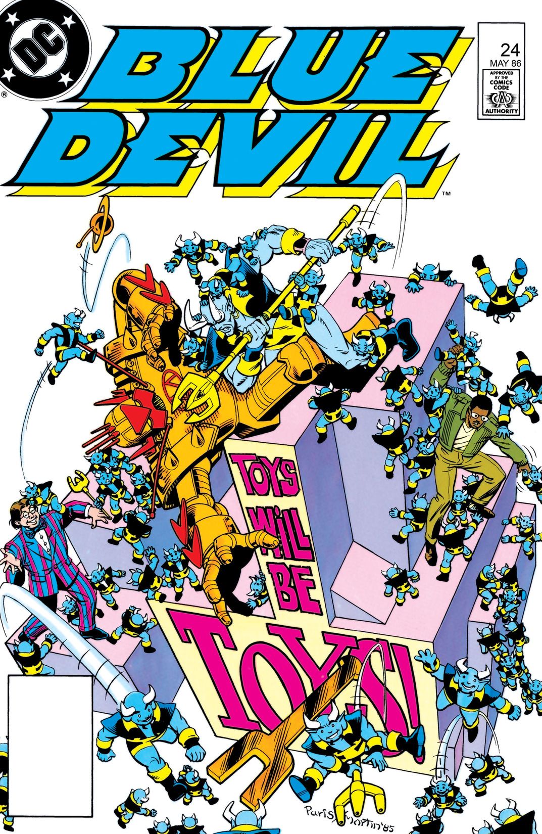 Blue Devil #24 cover