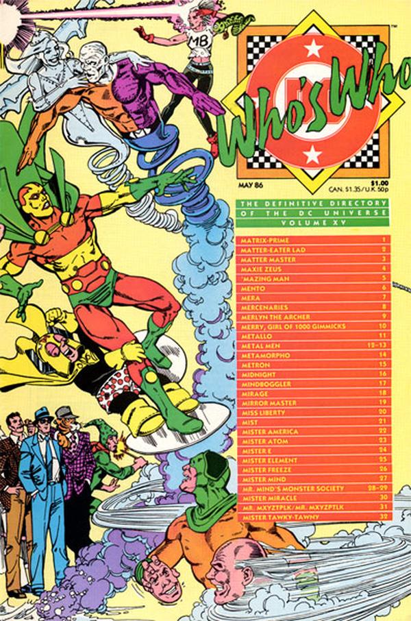 Who's Who: The Definitive Directory of the DC Universe #15