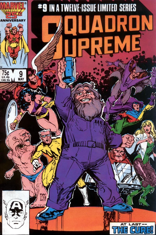 Squadron Supreme #9 cover
