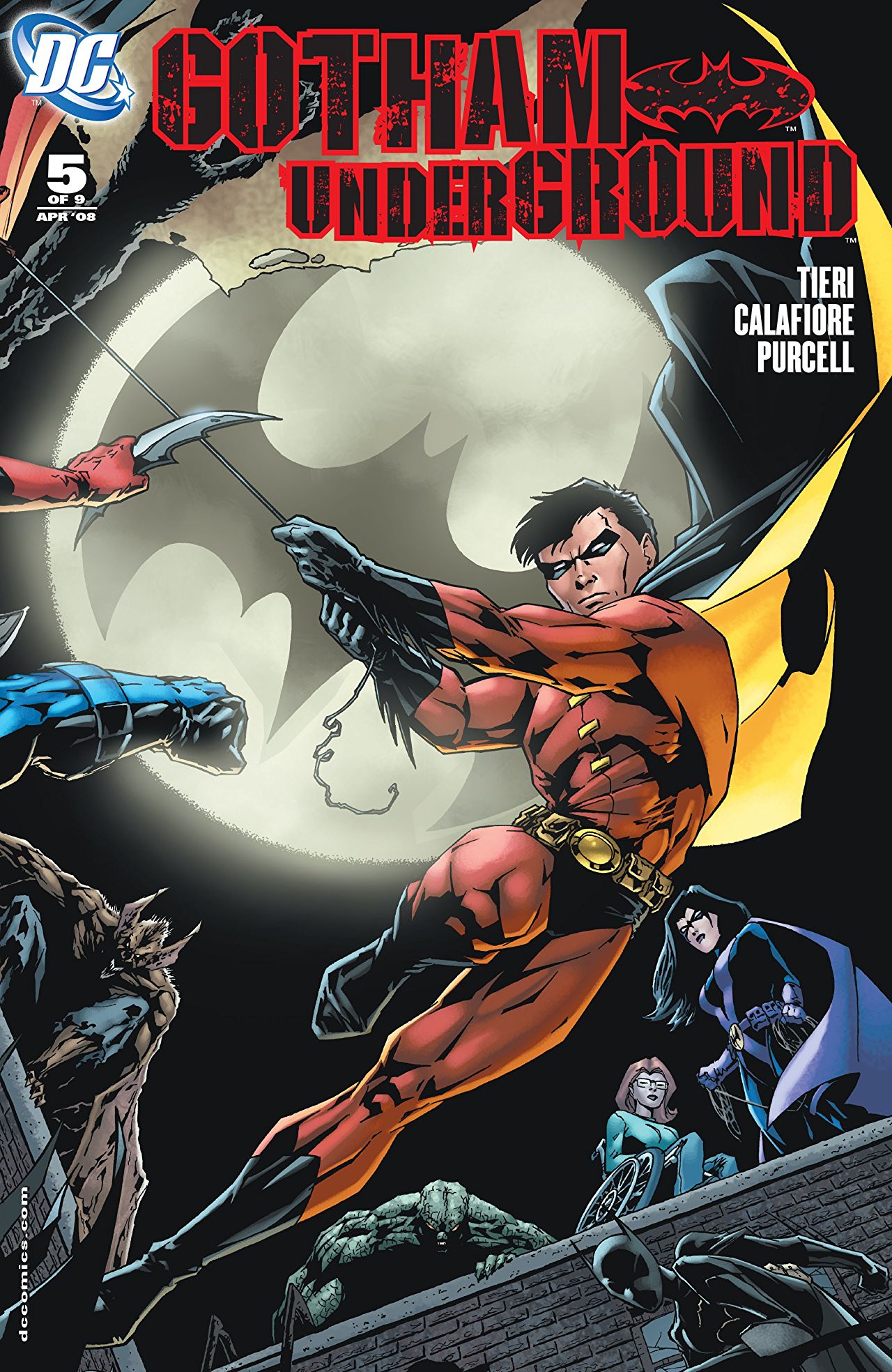 Gotham Underground #5 cover