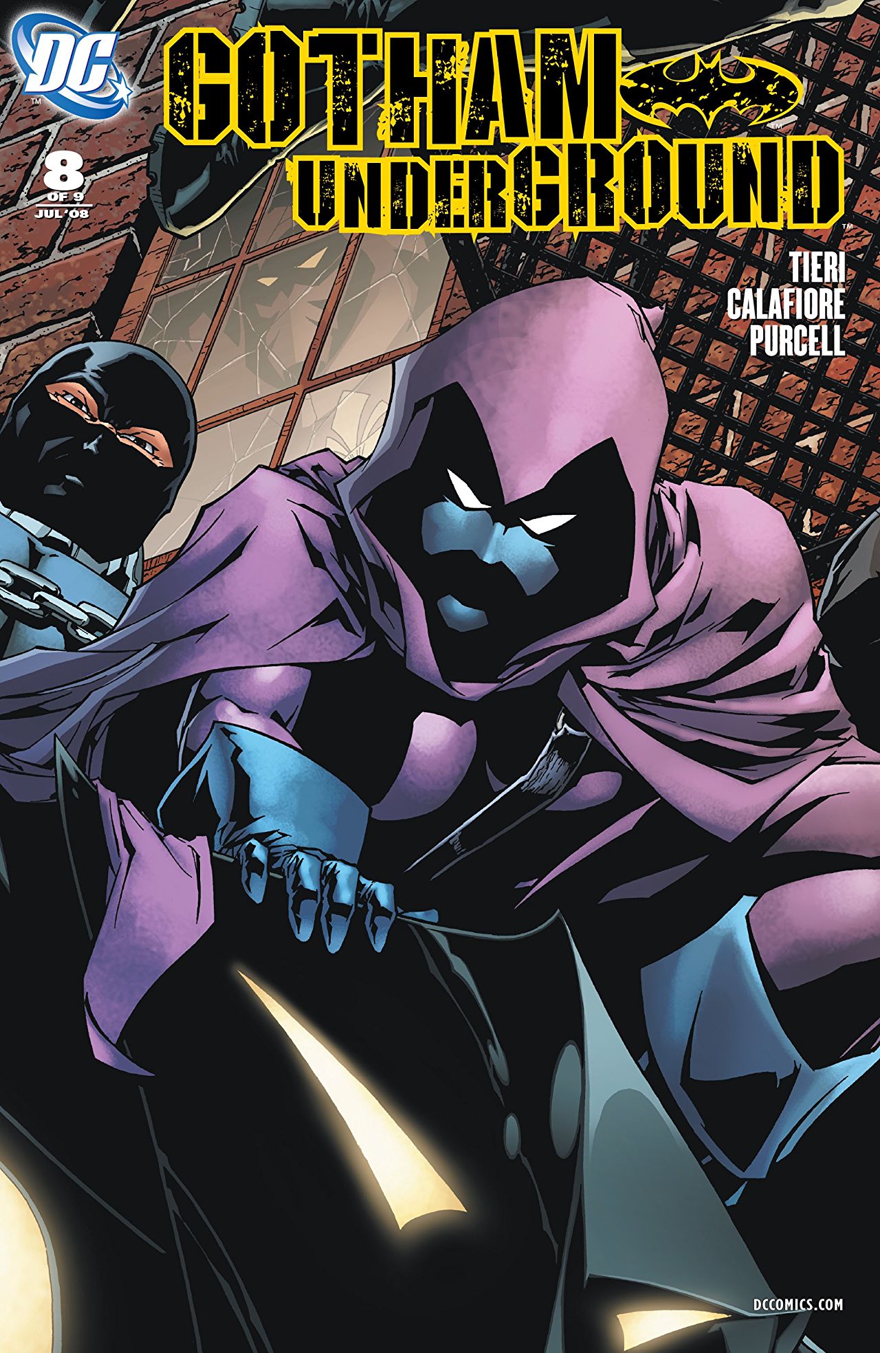 Gotham Underground #8 cover