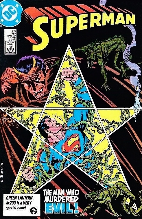Superman #419 cover