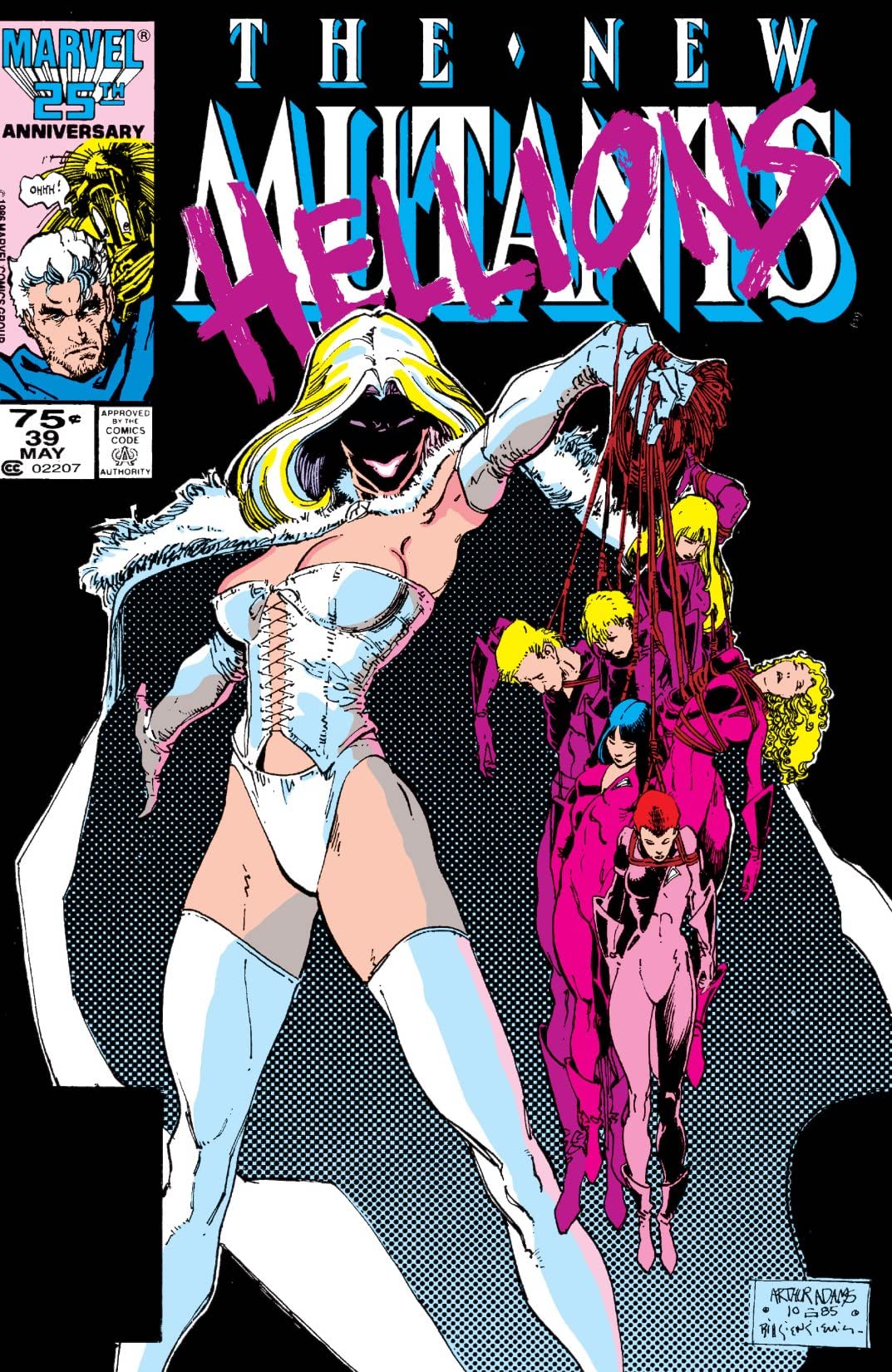 The New Mutants #39 cover