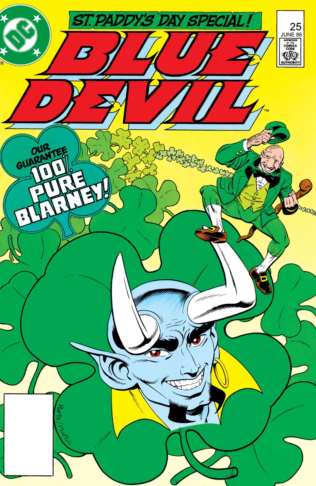 Blue Devil #25 cover