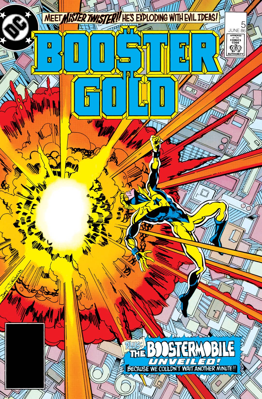 Booster Gold #5 cover