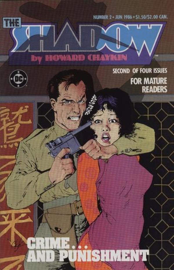 The Shadow #2 cover