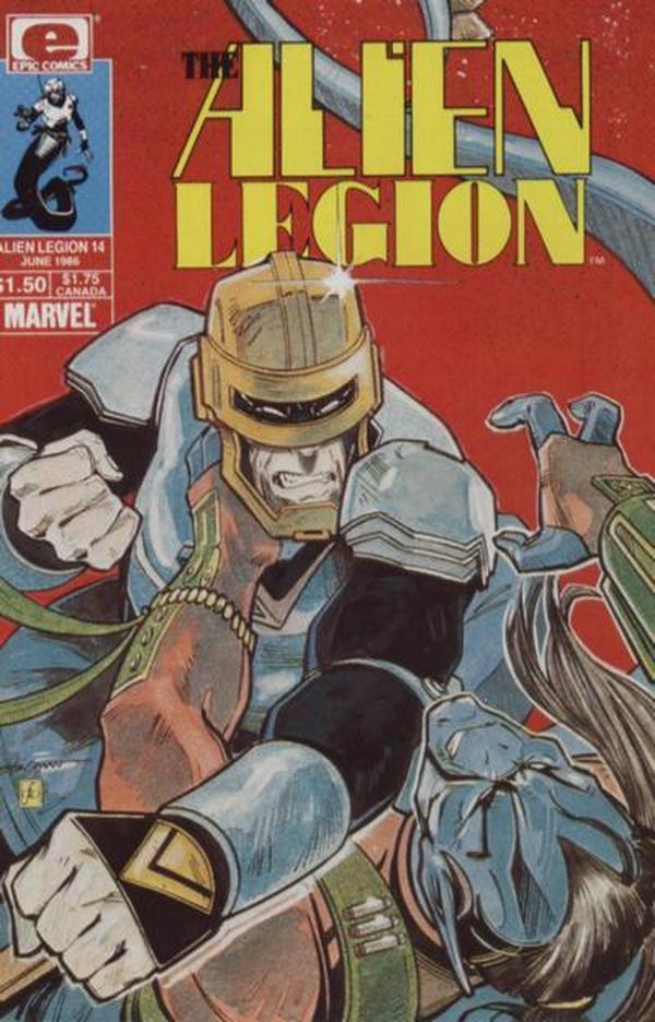 Alien Legion #14 cover