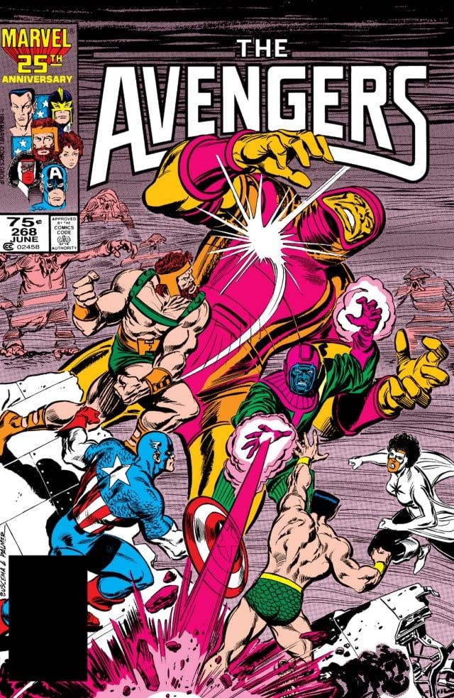 The Avengers #268 cover