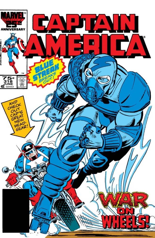 Captain America #318 cover