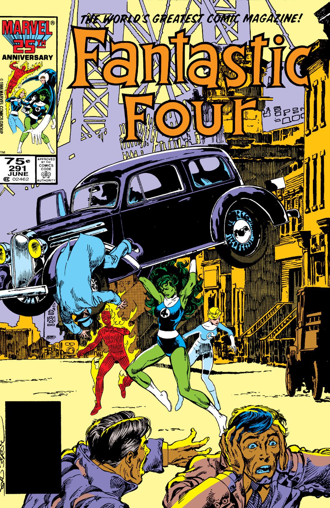 Fantastic Four #291 cover