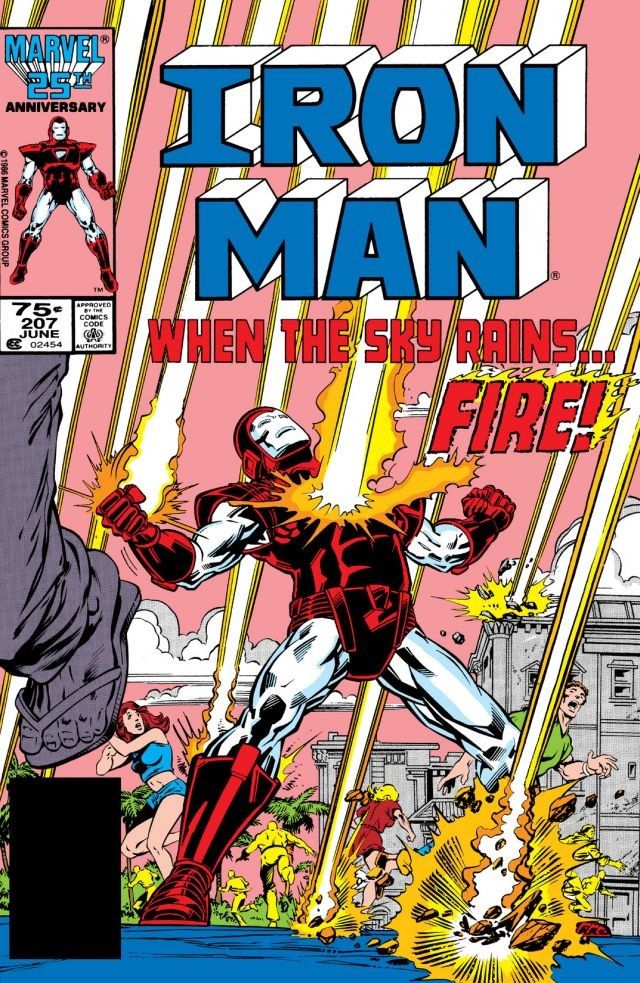 Iron Man #207 cover