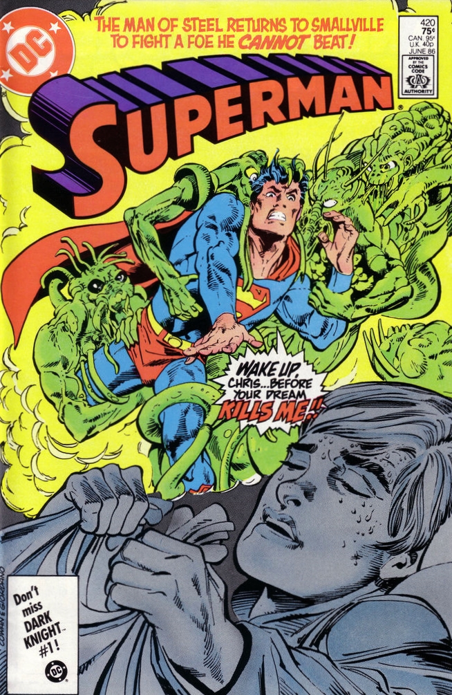 Superman #420 cover