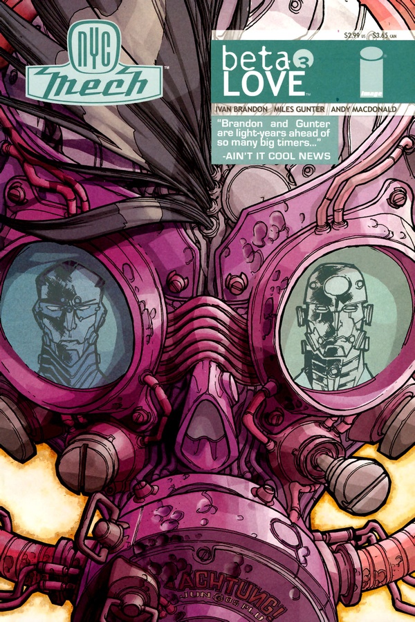 NYC Mech: Beta Love #3 cover