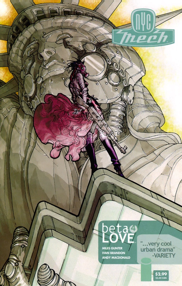 NYC Mech: Beta Love #4 cover