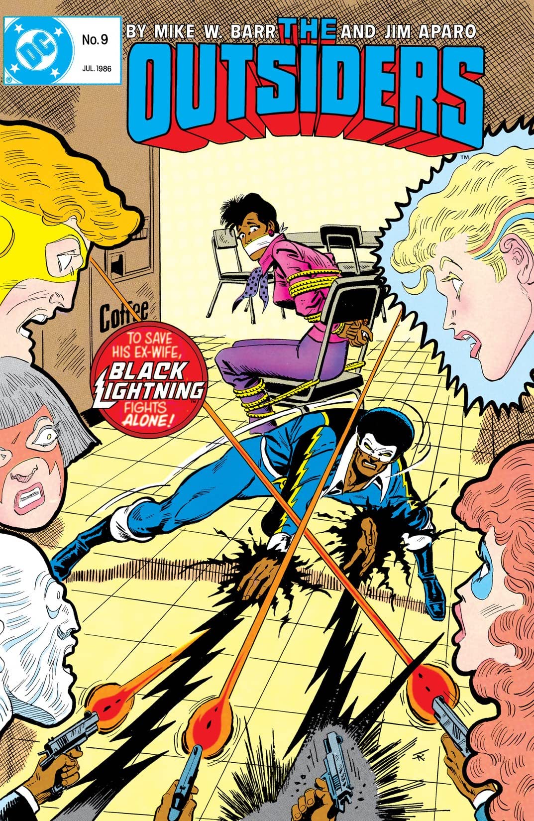The Outsiders #9 cover