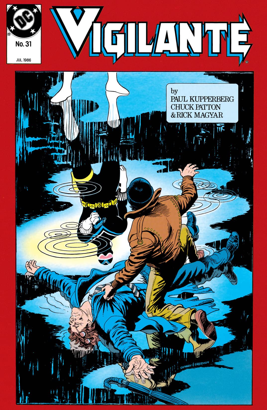 The Vigilante #31 cover