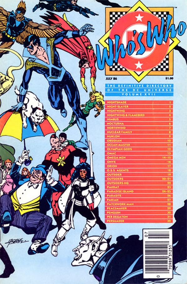 Who's Who: The Definitive Directory of the DC Universe #17