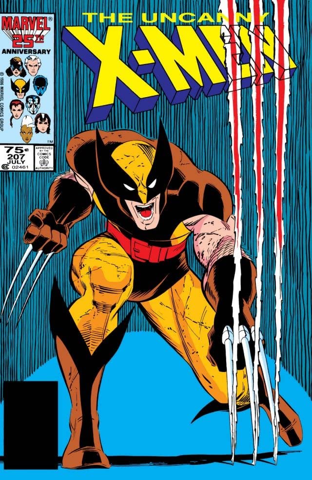 The Uncanny X-Men #207 cover