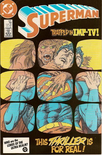 Superman #421 cover