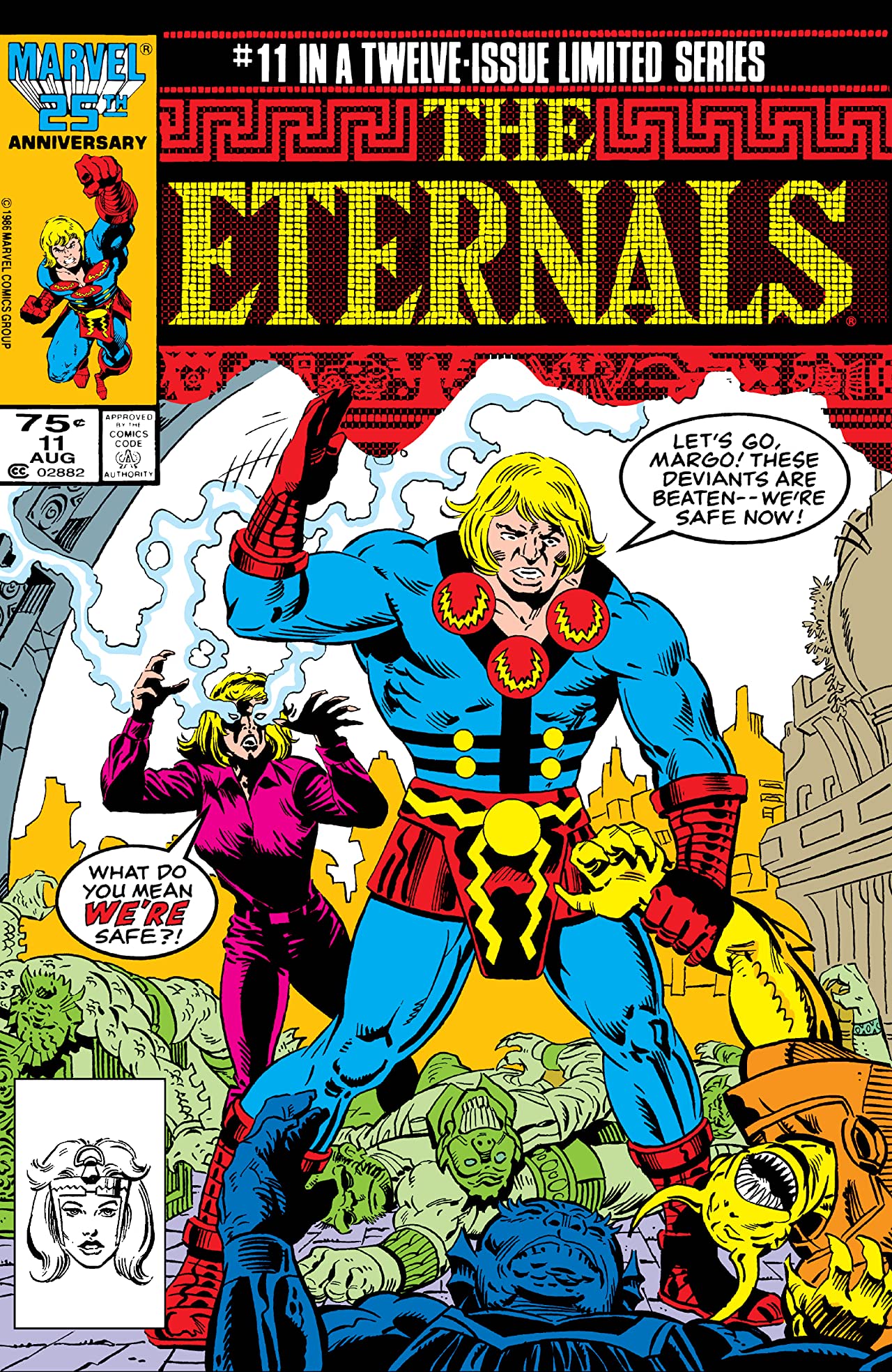 Eternals #11 cover