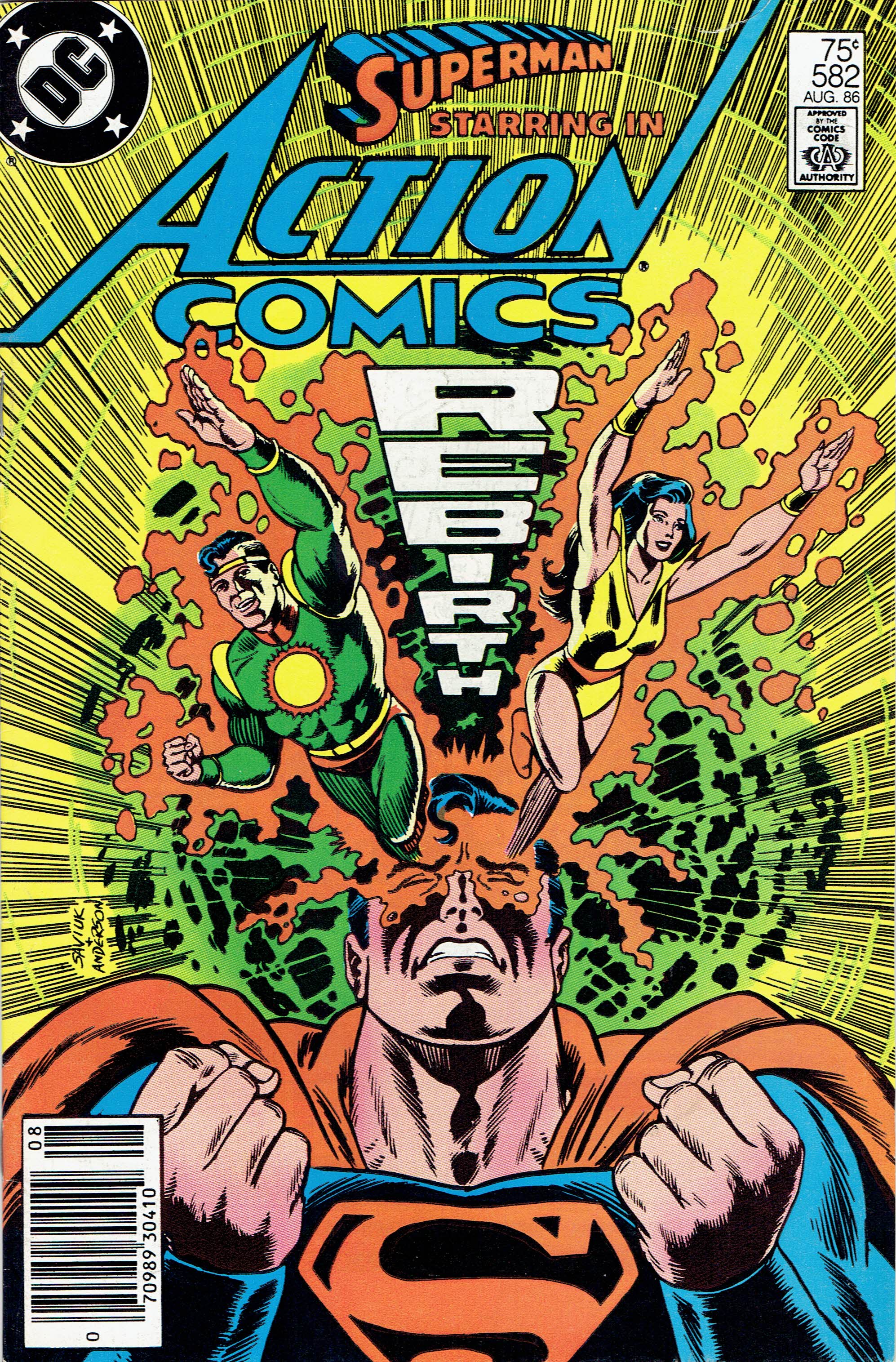 Action Comics #582 cover