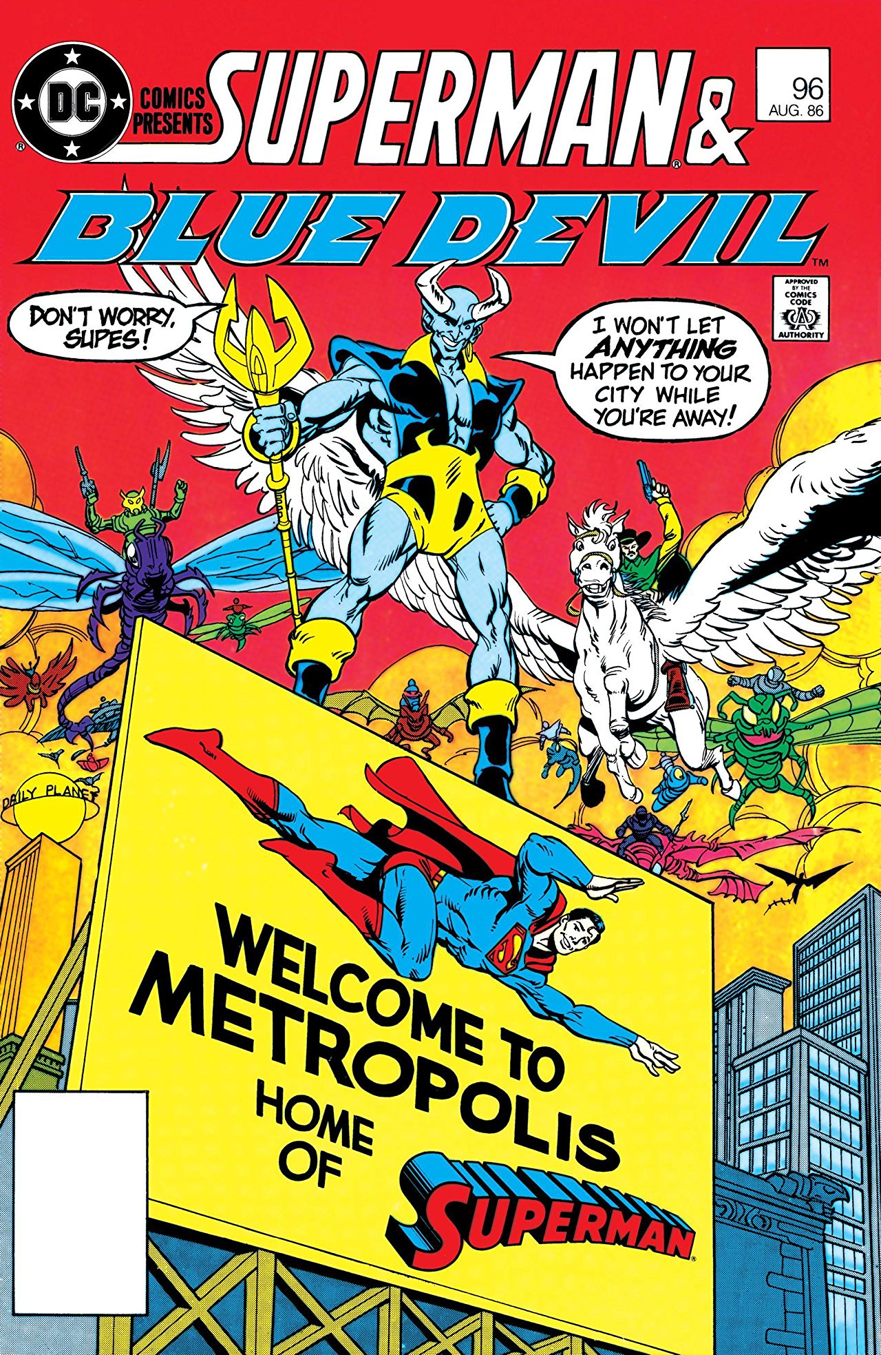 DC Comics Presents #96 cover