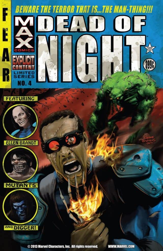 Dead of Night Featuring Man-Thing #4 cover