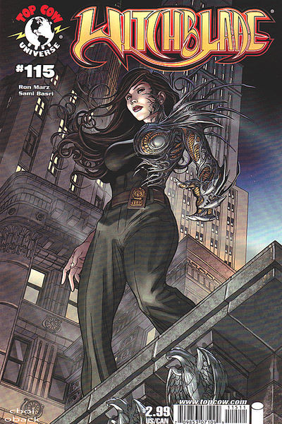 Witchblade #115 cover