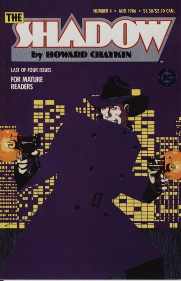 The Shadow #4 cover