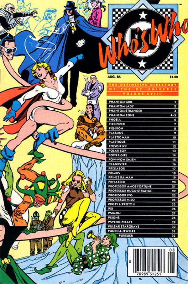 Who's Who: The Definitive Directory of the DC Universe #18