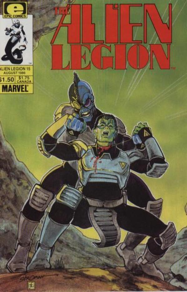 Alien Legion #15 cover
