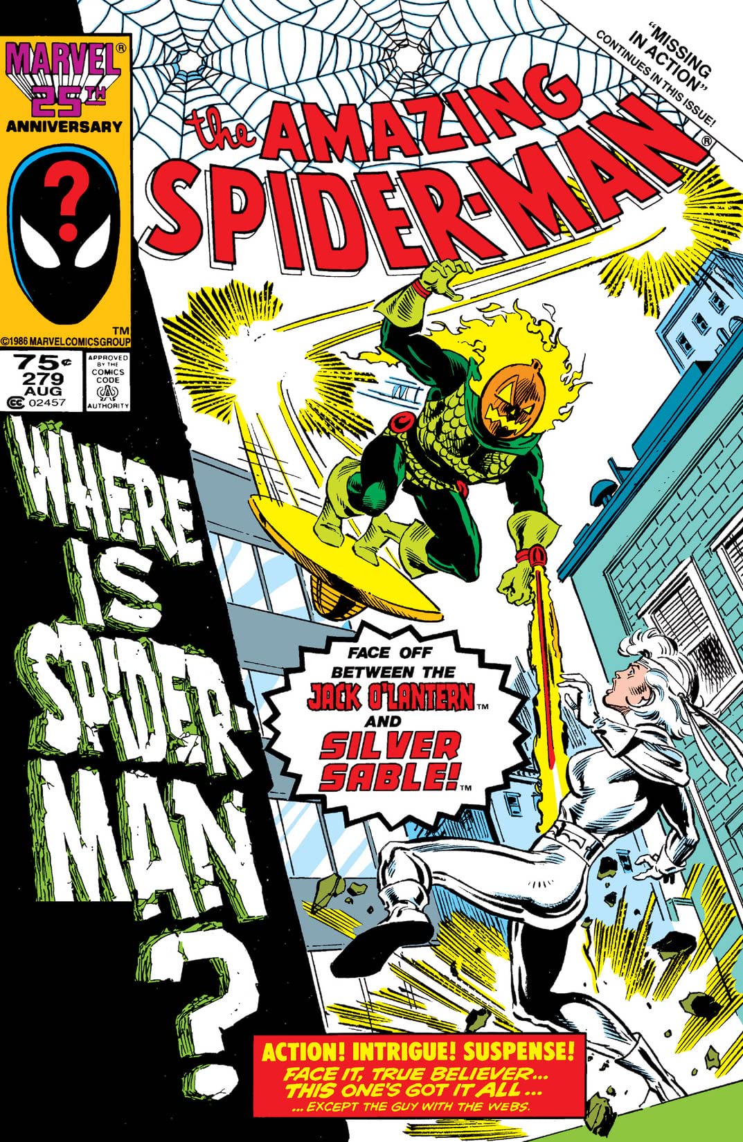 The Amazing Spider-Man #279 cover