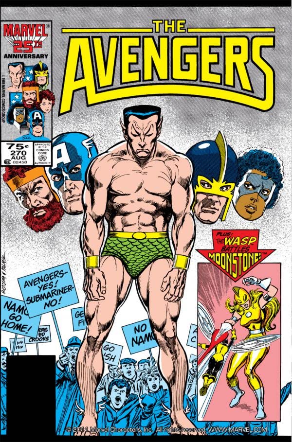 The Avengers #270 cover
