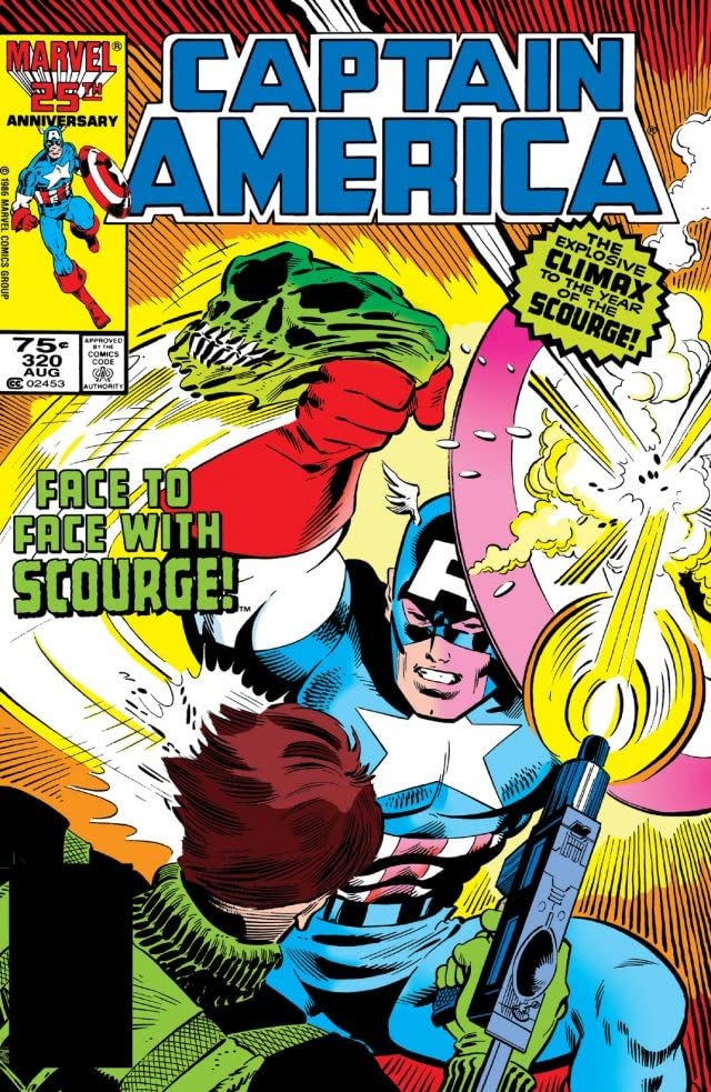 Captain America #320 cover