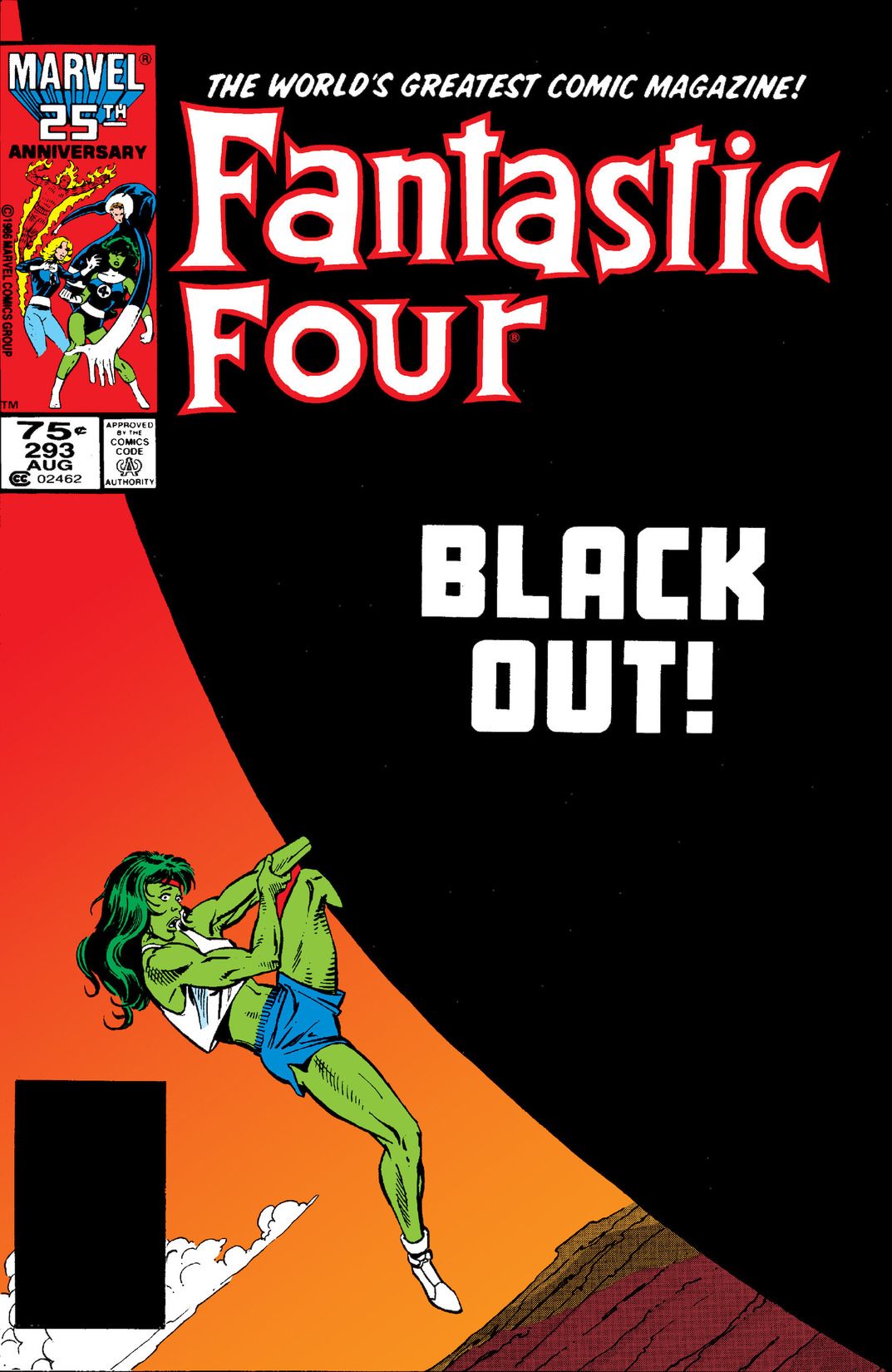 Fantastic Four #293 cover