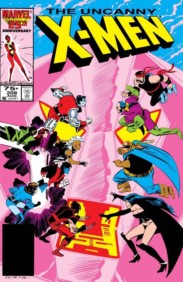 The Uncanny X-Men #208 cover