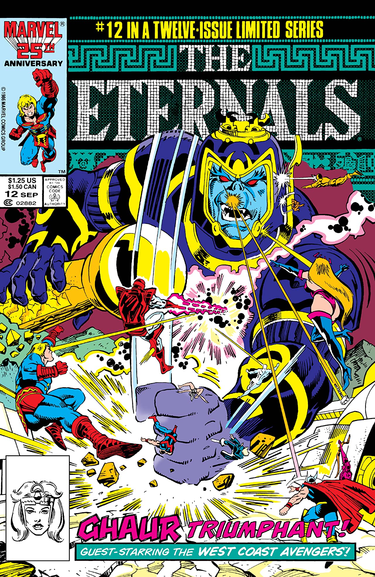 Eternals #12 cover