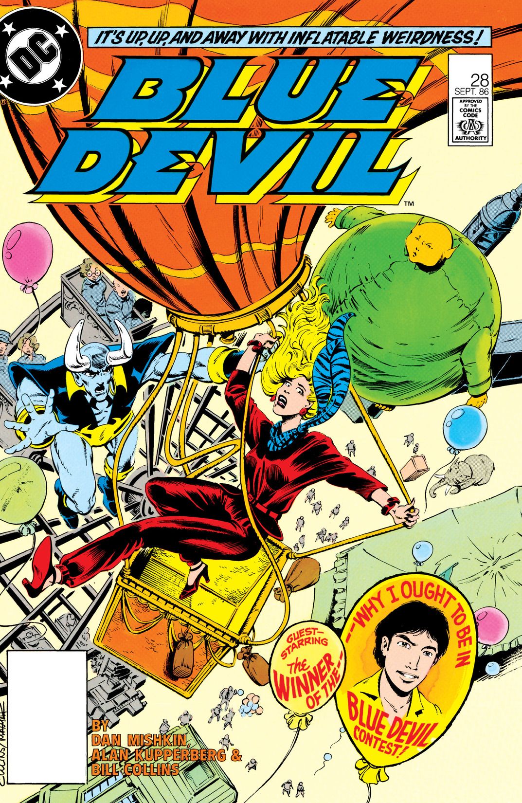 Blue Devil #28 cover
