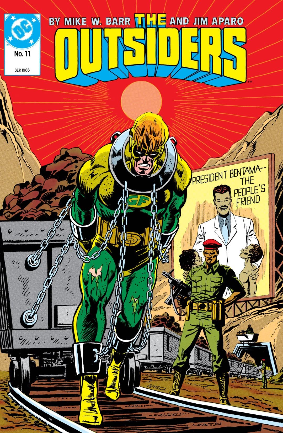 The Outsiders #11 cover